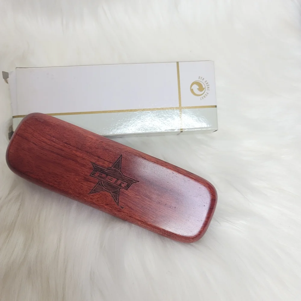 Der Gurn Punkt Wooden Professional Bullriding Association Pen And Pencil Set